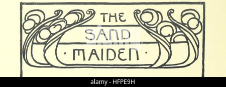 Cette image tirée de « Songs of Near and Far Away » d'Emmeline Richardson présente une page illustrée de son recueil de poèmes. Le travail de Richardson, publié en 1900, est connu pour ses descriptions vivantes et l'exploration de lieux lointains, mêlant imagination poétique et illustrations artistiques. Banque D'Images