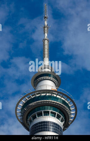 Sky Tower d'Auckland, Auckland, Nouvelle-Zélande. Banque D'Images