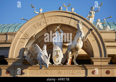Le centre commercial Trafford Centre commercial complexe intu boutiques shopper store détail les détaillants détaillant cité traders outlet center Banque D'Images