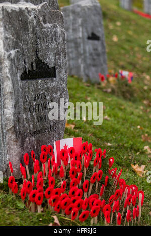 La bataille de l'Atlantique situé à Memorial au NCSM (Navire canadien de Sa Majesté) Prevost à London en Ontario, au Canada. Banque D'Images