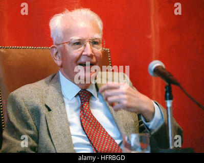 L'Économiste Ronald COASE Angleterre-USA et professeur émérite d'économie à l'Université de Chicago Law School. Banque D'Images