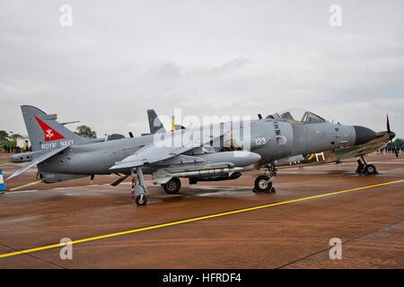 Systèmes BAE Sea Harrier Jump Jet Banque D'Images