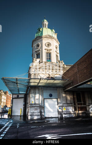 Le marché de la volaille de Smithfield dans le centre de Londres, UK Banque D'Images