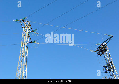 Tour de réseau électrique Banque D'Images