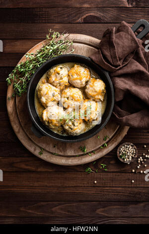 boulettes de viande Banque D'Images