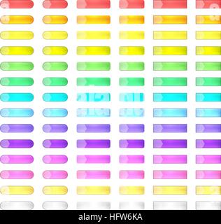 Boutons web vector set Illustration de Vecteur