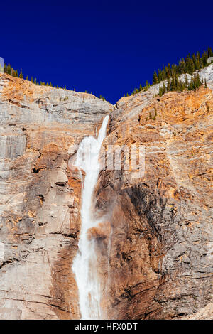 Les chutes Takakkaw sont une cascade situé dans le parc national Yoho, en Colombie-Britannique, au Canada. Son point le plus élevé est 302m de sa base, ce qui en fait la 45e Banque D'Images