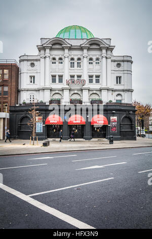 KOKO (autrefois appelée la Music Machine et Camden Palace) est une salle de concert et théâtre ancien à Camden Town, Londres. Banque D'Images