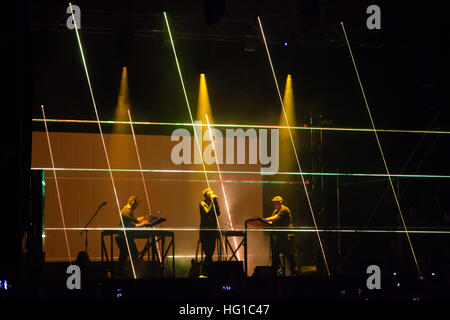 Turin, Italie, 14 juin 2016 Réalisation Moderat live Banque D'Images