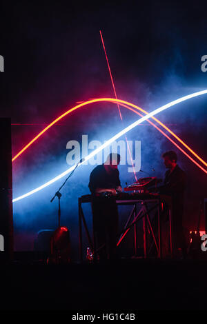 Turin, Italie, 14 juin 2016 Réalisation Moderat live Banque D'Images