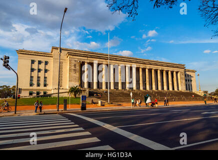 Argentine, Province de Buenos Aires, Ville de Buenos Aires, Recoleta, Bâtiment de la Faculté de droit de l'Université de Buenos Aires UBA. Banque D'Images