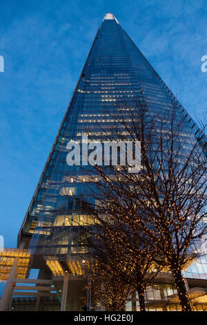 Le Shard, quatrième plus grand bâtiment en Europe, Londres, UK Banque D'Images