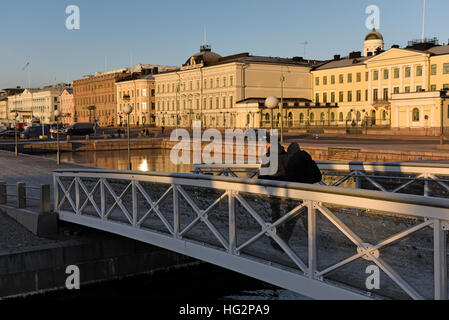 South Harbour Helsinki Finlande Banque D'Images