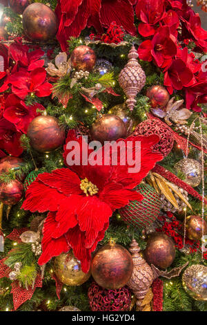 Décorations de Noël Détail Banque D'Images