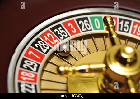 Roue de roulette Banque D'Images