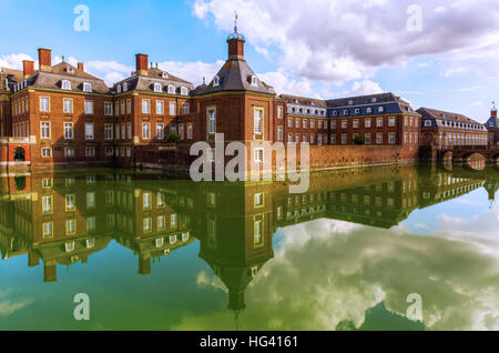 Photo du château de Nordkirchen, également appelé le Versailles westphalien, en Westphalie, Allemagne Banque D'Images