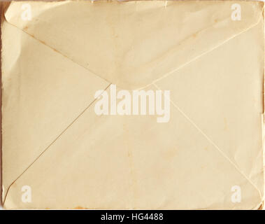 Vieux mail / enveloppe papier vierge , vintage Banque D'Images