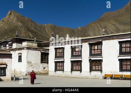 Utilisation dans le monde entier | Tashilhunpo monastère Banque D'Images