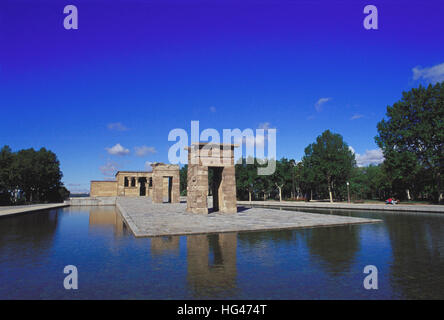 Templo de Debod, Templo de Debod Banque D'Images