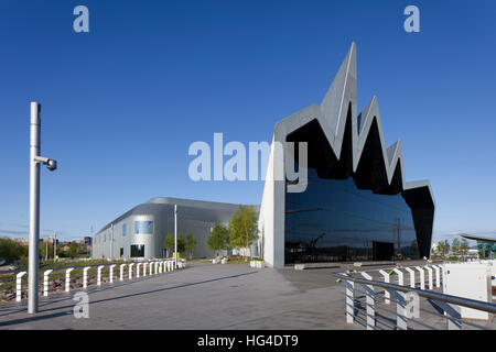 Riverside Museum, Clyde, Glasgow, Ecosse, Royaume-Uni Banque D'Images