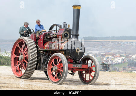 57375 Moteur à usage général Marshall, "Annie", construit à la vapeur 1911 Dorset juste, Tarrant Hinton, Dorset, England, UK Banque D'Images