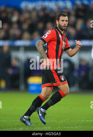 Steve Cook, AFC Bournemouth Banque D'Images