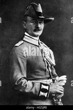 PAUL von LETTOW VORBECK-(1870-1964) Commandant de l'armée impériale allemande lors de sa campagne d'Afrique de l'Est Banque D'Images