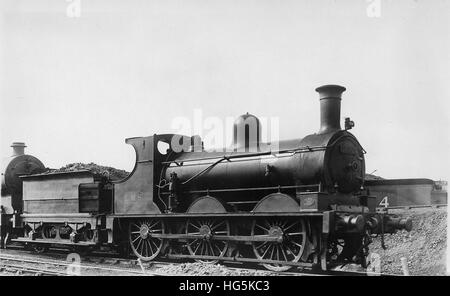 Ancien Carrefour Solway et Caledonian Railway 0-6-0 comme LMS 17101 Banque D'Images