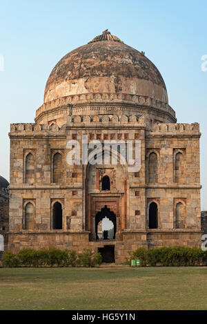 Bara Gumbad, Jardins Lodhi, New Delhi, Inde Banque D'Images