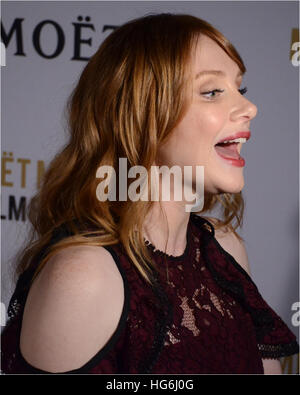 West Hollywood, USA. Jan 04, 2017. Bryce Dallas Howard assiste au 2ème Festival du film annuel Moet Instant et kick off de Golden Globes Semaine au Doheny Prix de West Hollywood, Californie le 5 janvier 2017. © l'accès Photo/Alamy Live News Banque D'Images