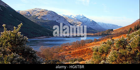 Campagne Près de Balquhidder,Sterling, Ecosse, UK - Rob Roy MacGregors rouge lieu de repos Banque D'Images