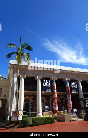 Galerie d'art régionale de Cairns, Cairns, Queensland, Australie. Pas de PR Banque D'Images