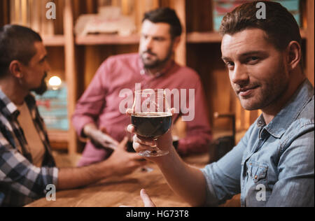 Beau libre de boisson alcoolisée Banque D'Images