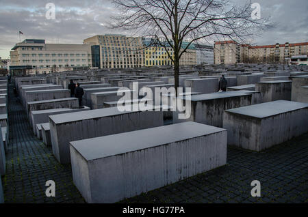 L'holocauste de Berlin Mémorial aux Juifs assassinés d'Europe Banque D'Images