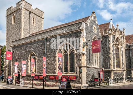 Le musée Canterbury Tales une reconstruction de la vie du XIVe siècle En Angleterre Banque D'Images