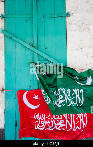 Jummah Mosque à Port Louis, à Maurice. Banque D'Images