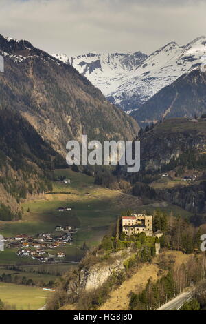 Château de Weissenstein dans station de ski à Kirchberg in Tirol, Autriche Banque D'Images