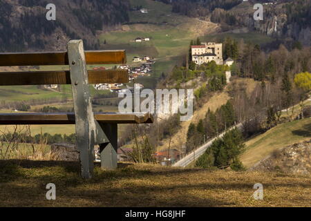 Château de Weissenstein dans station de ski à Kirchberg in Tirol, Autriche Banque D'Images