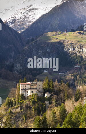 Château de Weissenstein dans station de ski à Kirchberg in Tirol, Autriche Banque D'Images