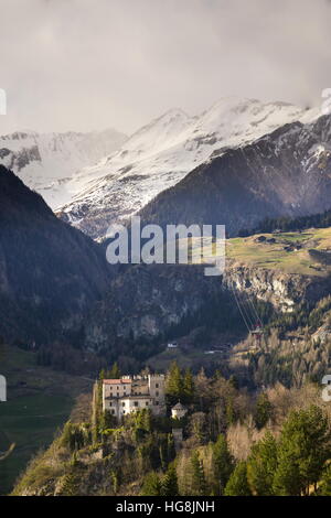 Château de Weissenstein dans station de ski à Kirchberg in Tirol, Autriche Banque D'Images