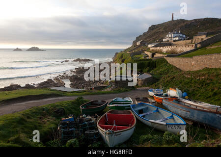 Priest's Cove, Cape Cornwall, Cornwall, UK Banque D'Images