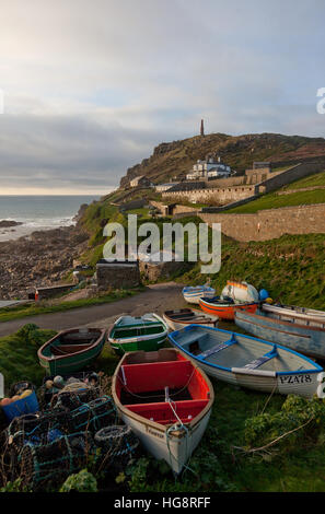 Priest's Cove, Cape Cornwall, Cornwall, UK Banque D'Images