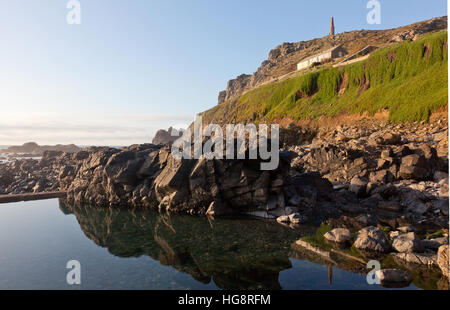 Priest's Cove, Cape Cornwall, Cornwall, UK Banque D'Images