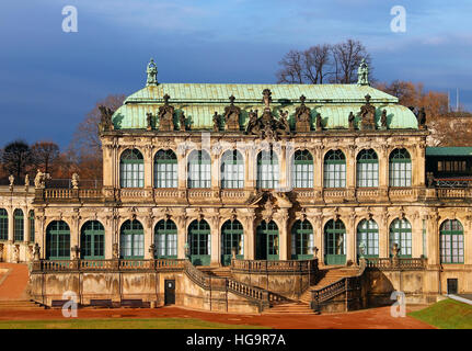 Le Palais Zwinger à Dresde, Allemagne Banque D'Images