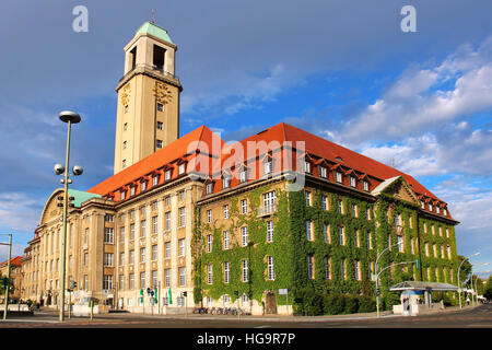 Quartier de Spandau, hôtel de ville (Rathaus Spandau), Berlin, Allemagne Banque D'Images