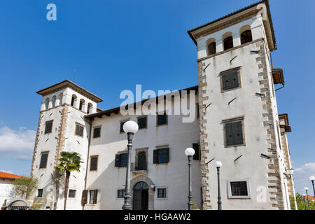 Château Renaissance en 34070, Alpes Juliennes, en Slovénie Banque D'Images