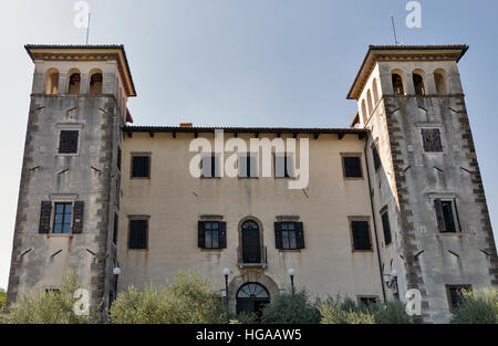 Château Renaissance en 34070, Alpes Juliennes, en Slovénie Banque D'Images