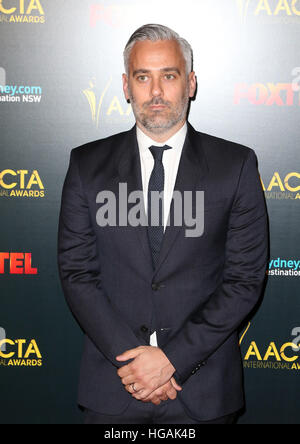 Hollywood, CA. 06 Jan, 2017. Iain Canning, 6e à AACTA International Awards, à l'Hollywood Avalon en Californie le 06 janvier 2017. © Faye Sadou/media/Alamy Punch Live News Banque D'Images