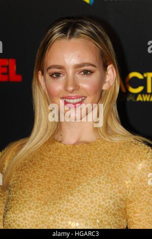 Los Angeles, CA, USA. 6 janvier, 2017. Natasha Bassett aux arrivées de 6ème Académie australienne Cinema Television Awards (AACTA) International Awards, Avalon Hollywood, Los Angeles, CA 6 janvier 2017. © Elizabeth Goodenough/Everett Collection/Alamy Live News Banque D'Images