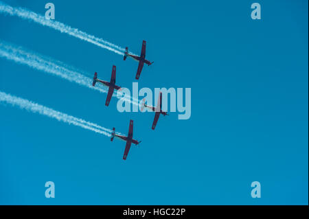 Yom Haatsmaout, jour de l'indépendance, Israël, airshow 2016 Banque D'Images